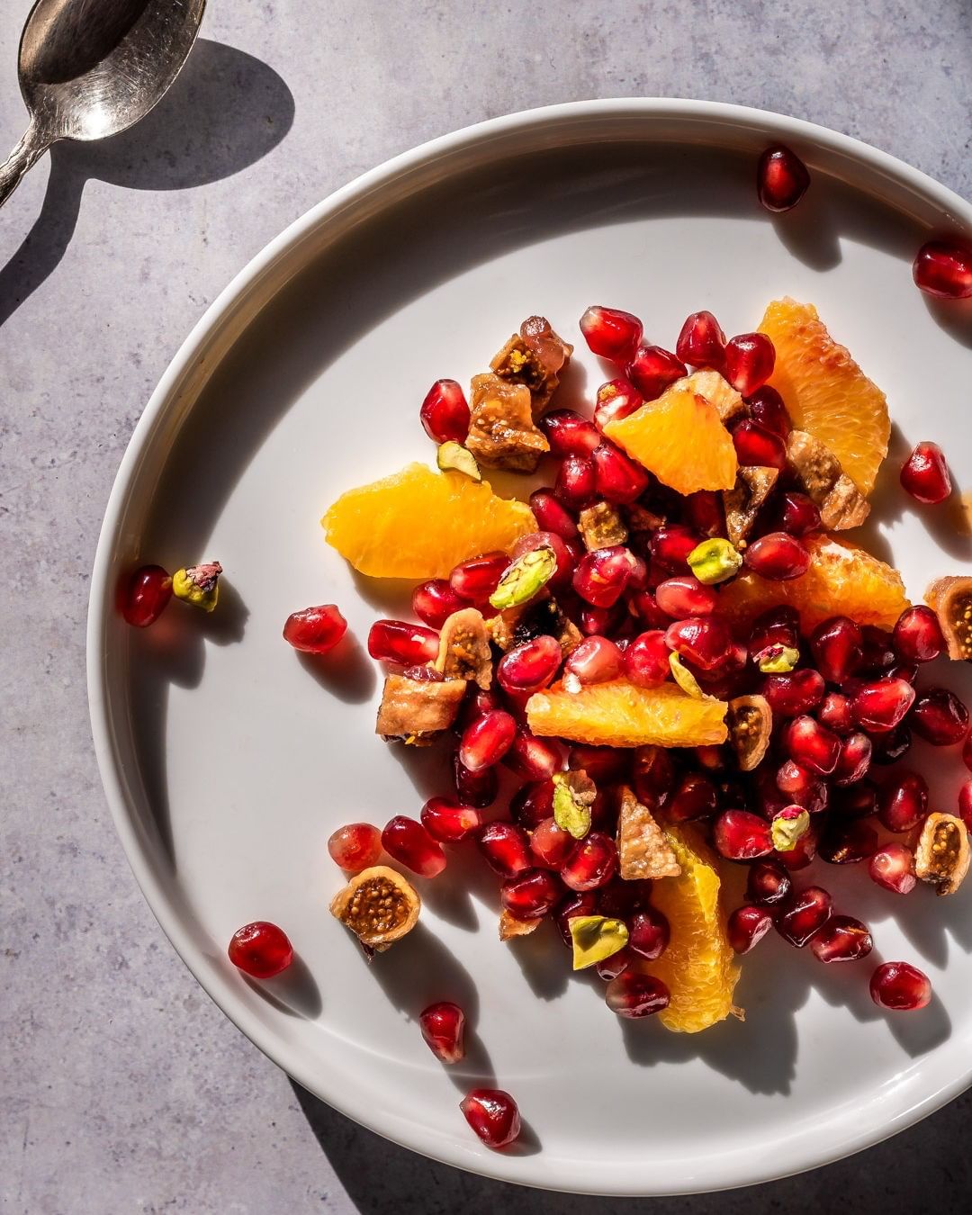 Orange Blossom and Pomegranate Salad