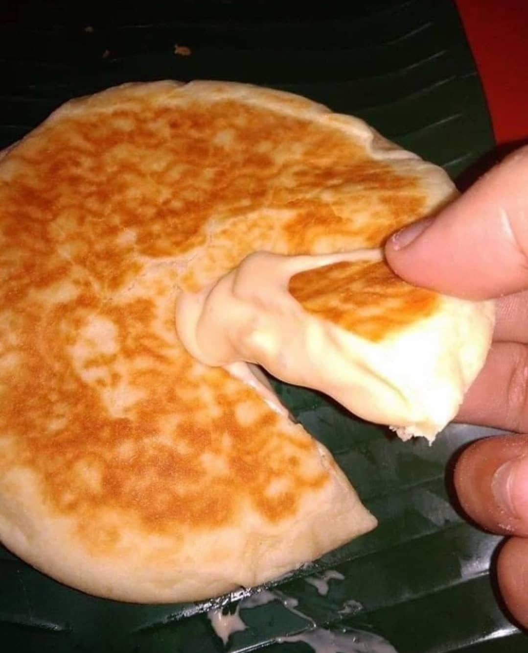 Homemade Cheese-Stuffed Naan Bread