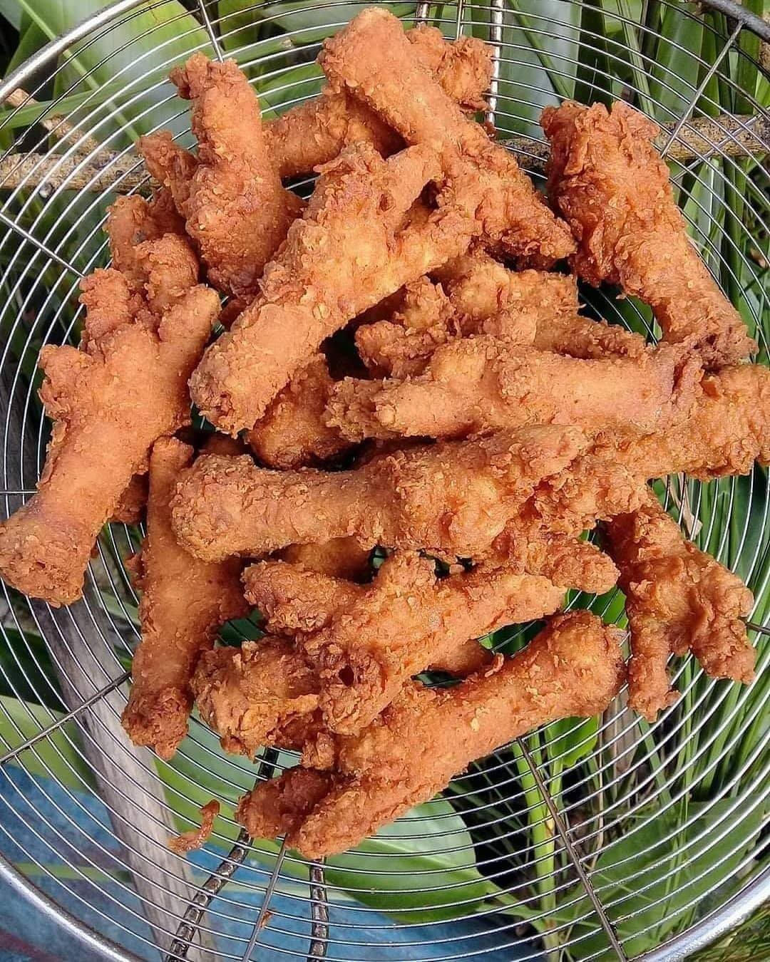 Crispy Battered Fried Chicken Feet