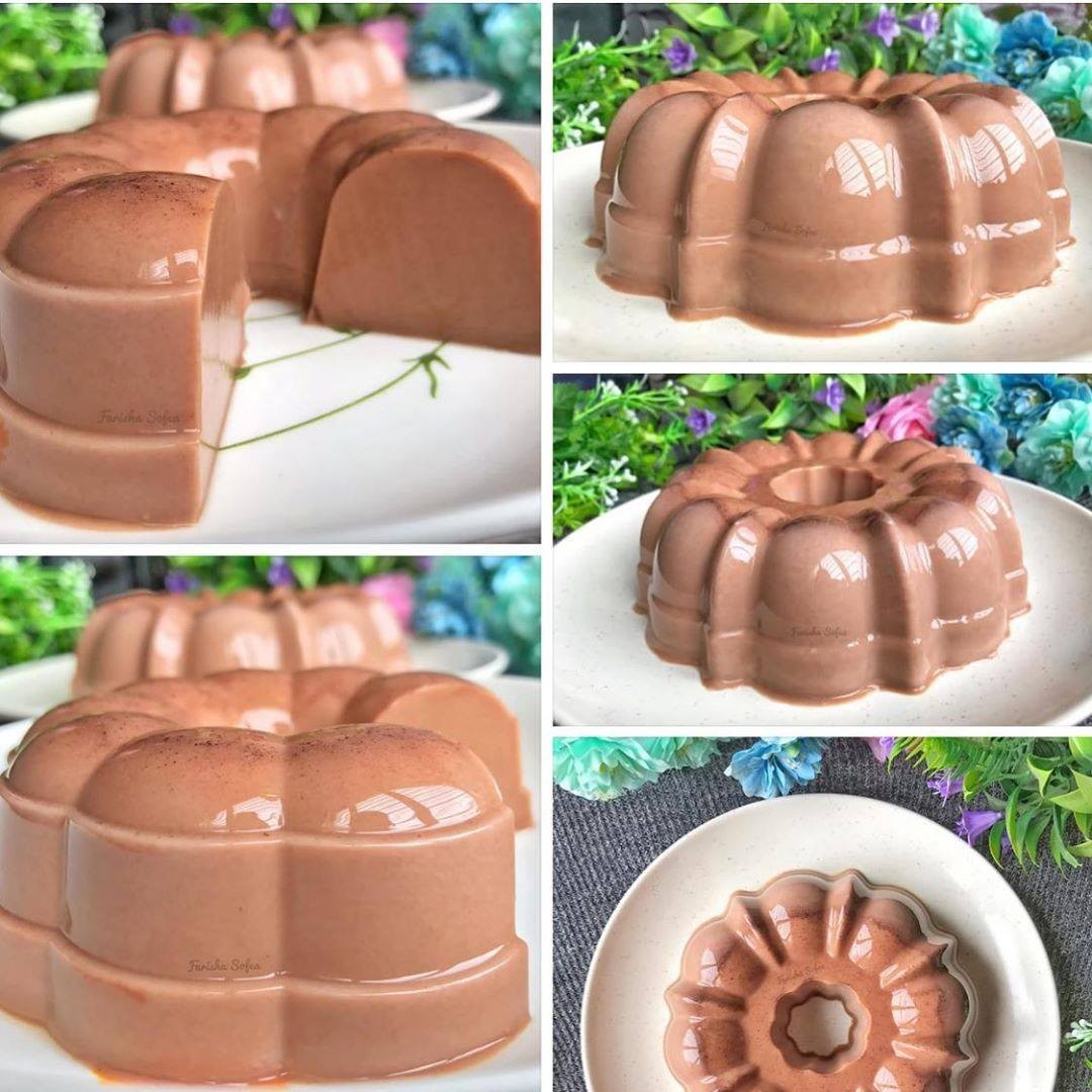 Milo Agar Agar Jelly Dessert