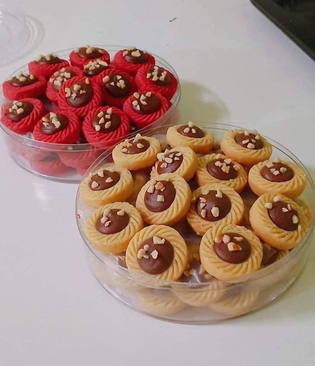 Homemade Nutella Tart with Almonds