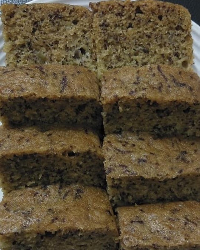 Fluffy Banana Steamed Cake