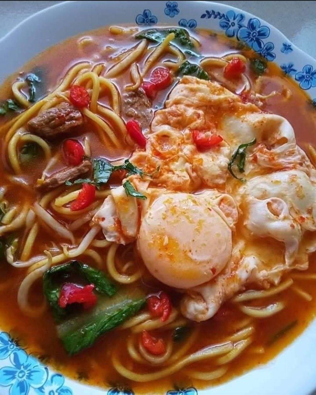 Malaysian Mee Kuah Noodle Soup