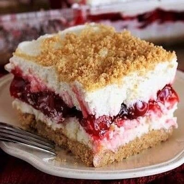 Cherry or Strawberry Cloud Cheesecake