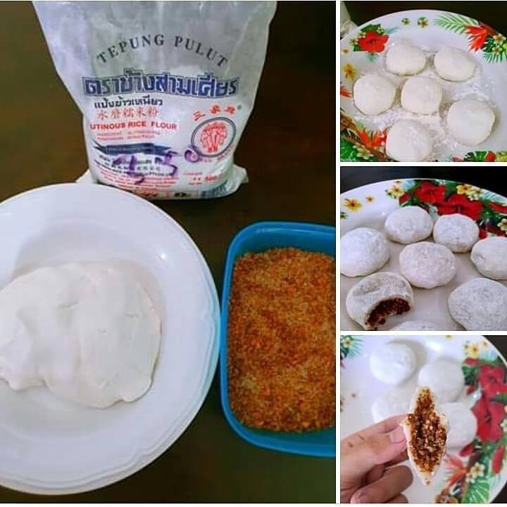 Glutinous Rice Balls with Peanut Filling