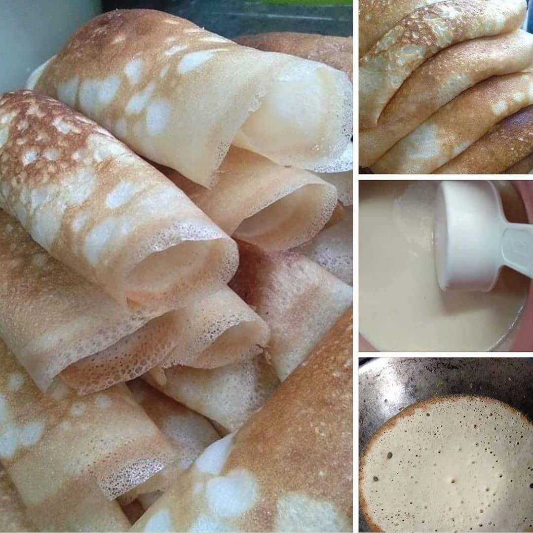 Malaysian Apam Lenggang Pancake
