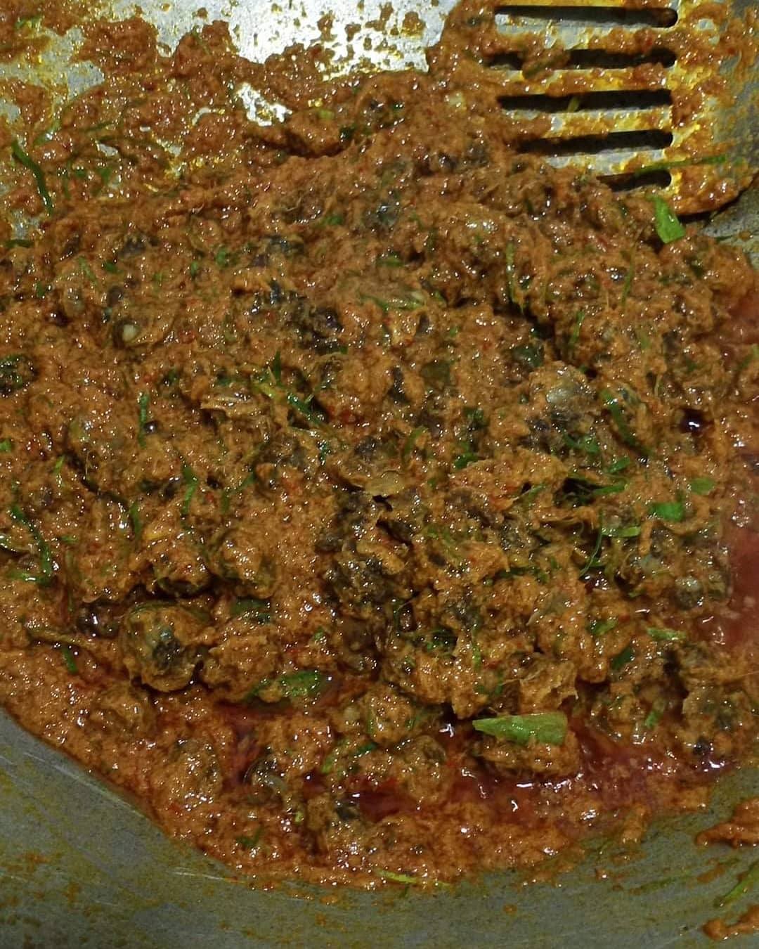 Malaysian Style Spicy Clam Rendang