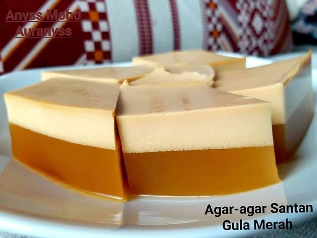 Egg-Free Coconut Milk Palm Sugar Agar-Agar
