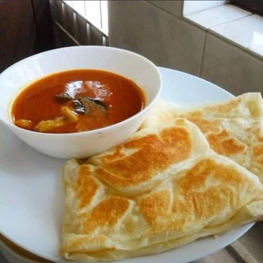 Fluffy Roti Canai Mamak Style