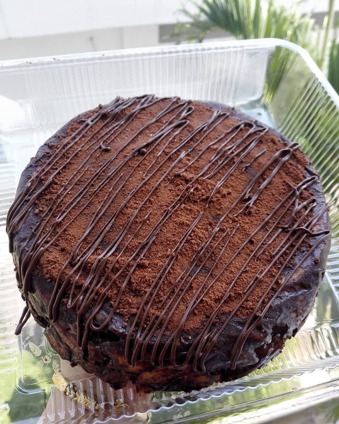 No-Bake Milo Batik Cake
