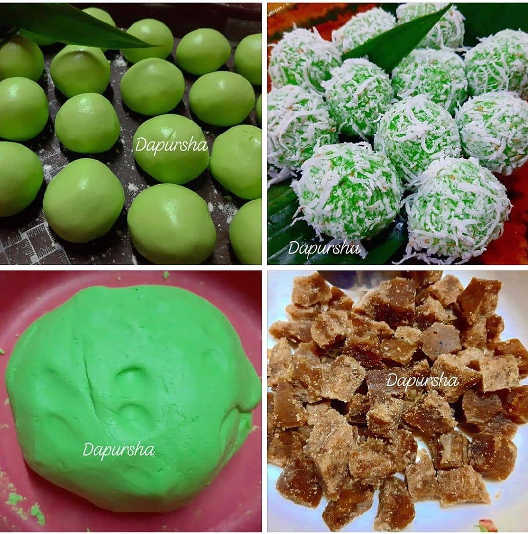 Malaysian Buah Melaka Rice Balls