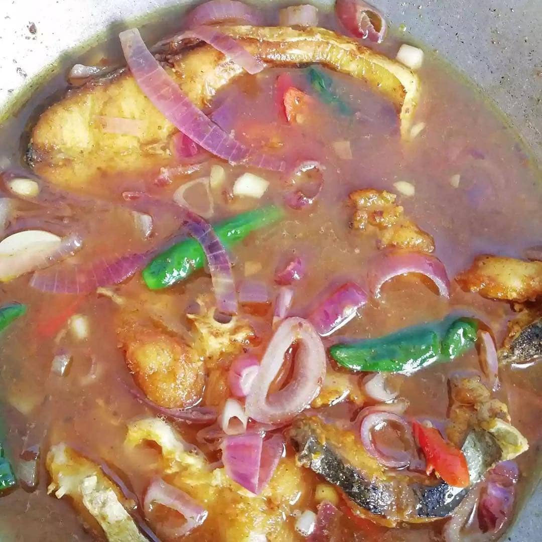 Simple Malaysian Asam Fish Dish
