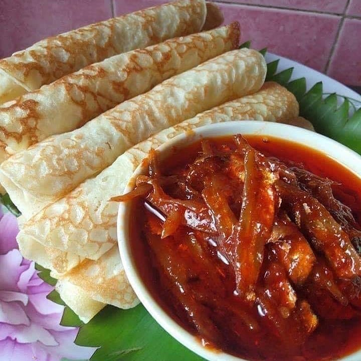 Malaysian Sweet Creamy Apam Pancake