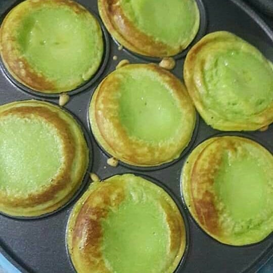 Pandan Baked Cupcake Trio