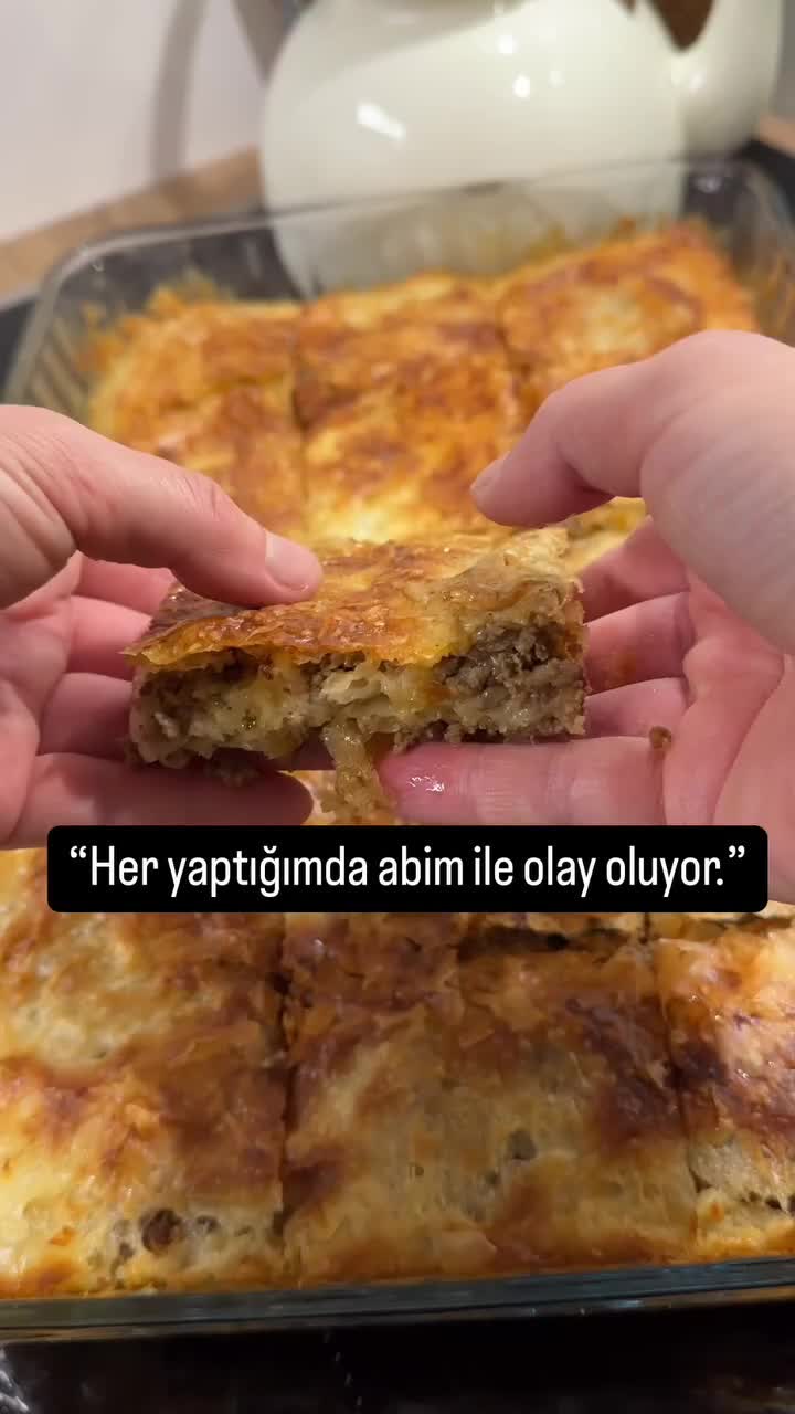 Turkish Minced Meat Börek