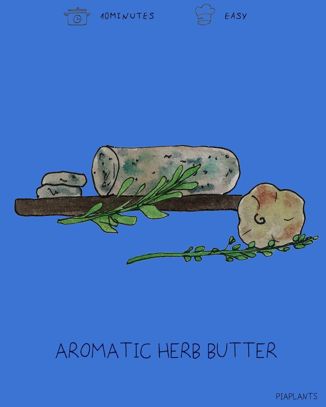 aromatic herb butter