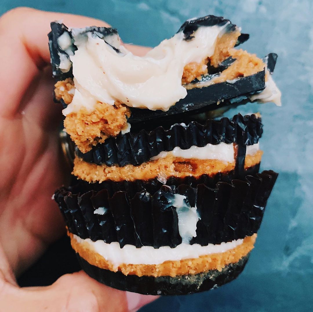 Coconut Milk Peanut Butter Dark Chocolate Cups