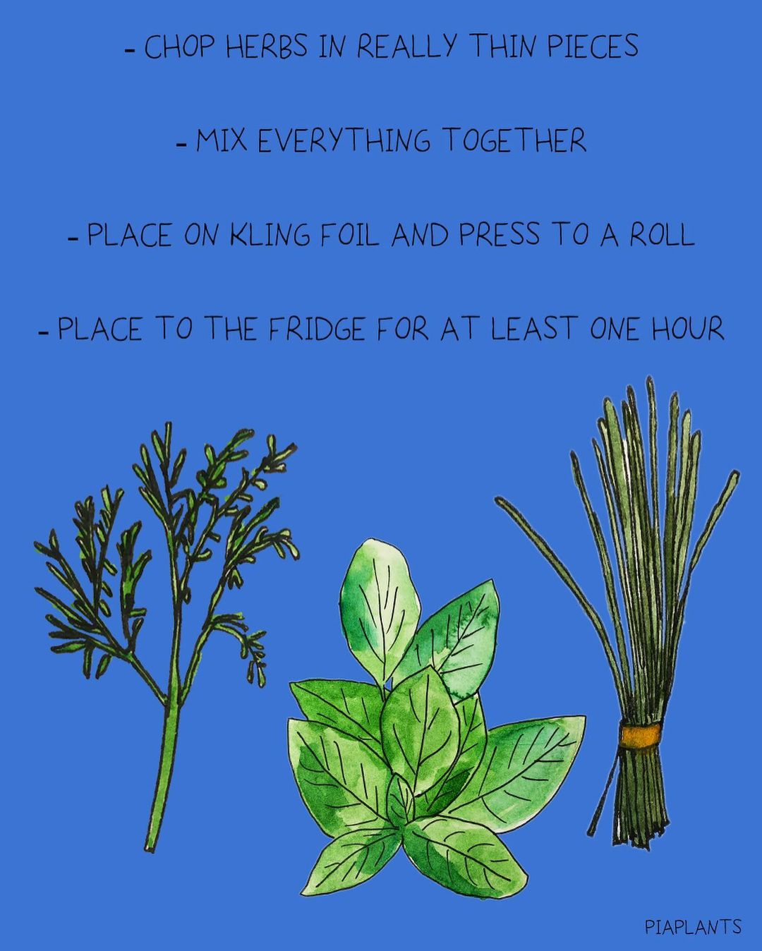 aromatic herb butter