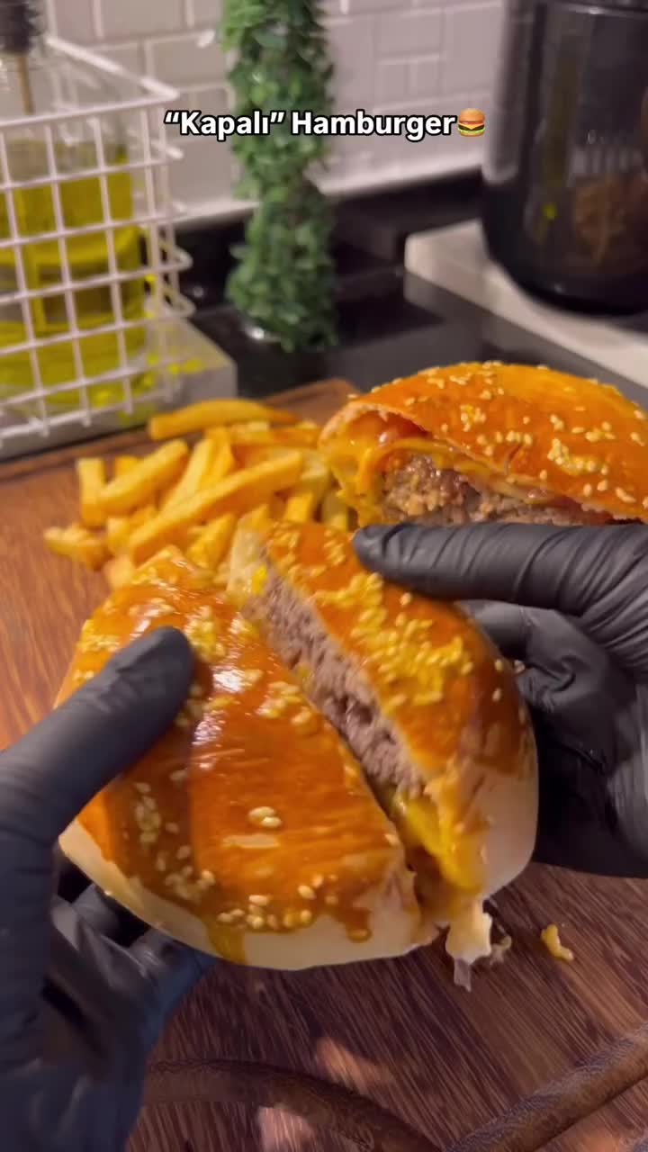 Baked Stuffed Burger