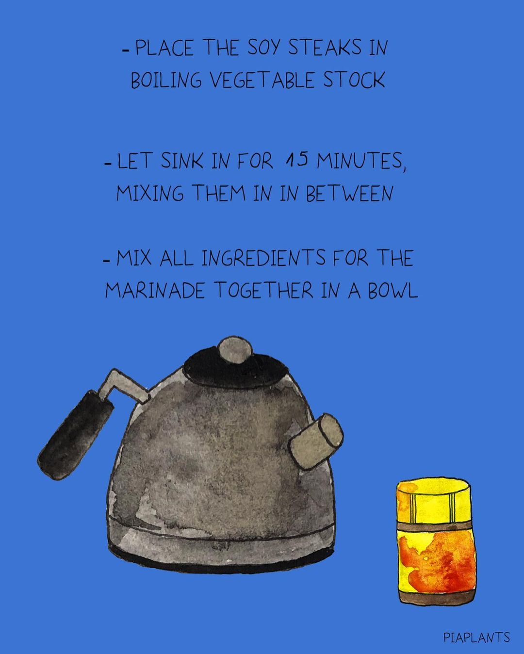 Marinated Soy Steaks for Plant-Based BBQ