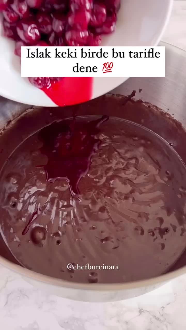 Chocolate Cherry Moist Cake