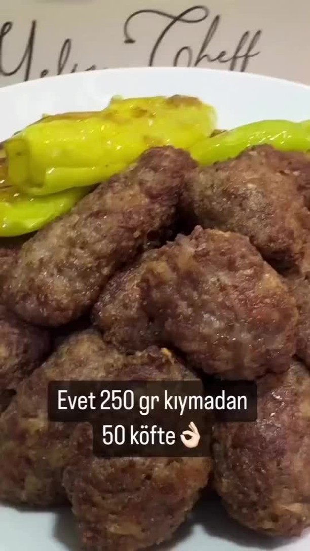 Turkish Potato Meatballs