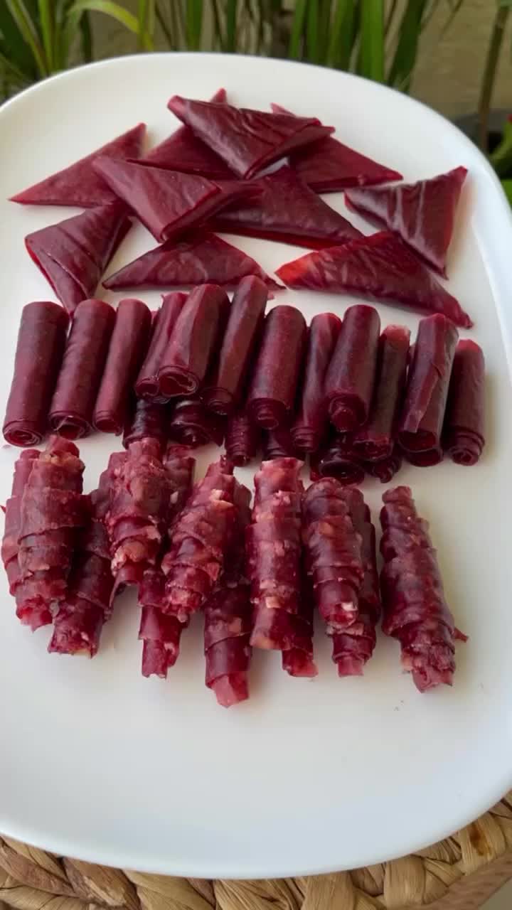 Plum Fruit Leather