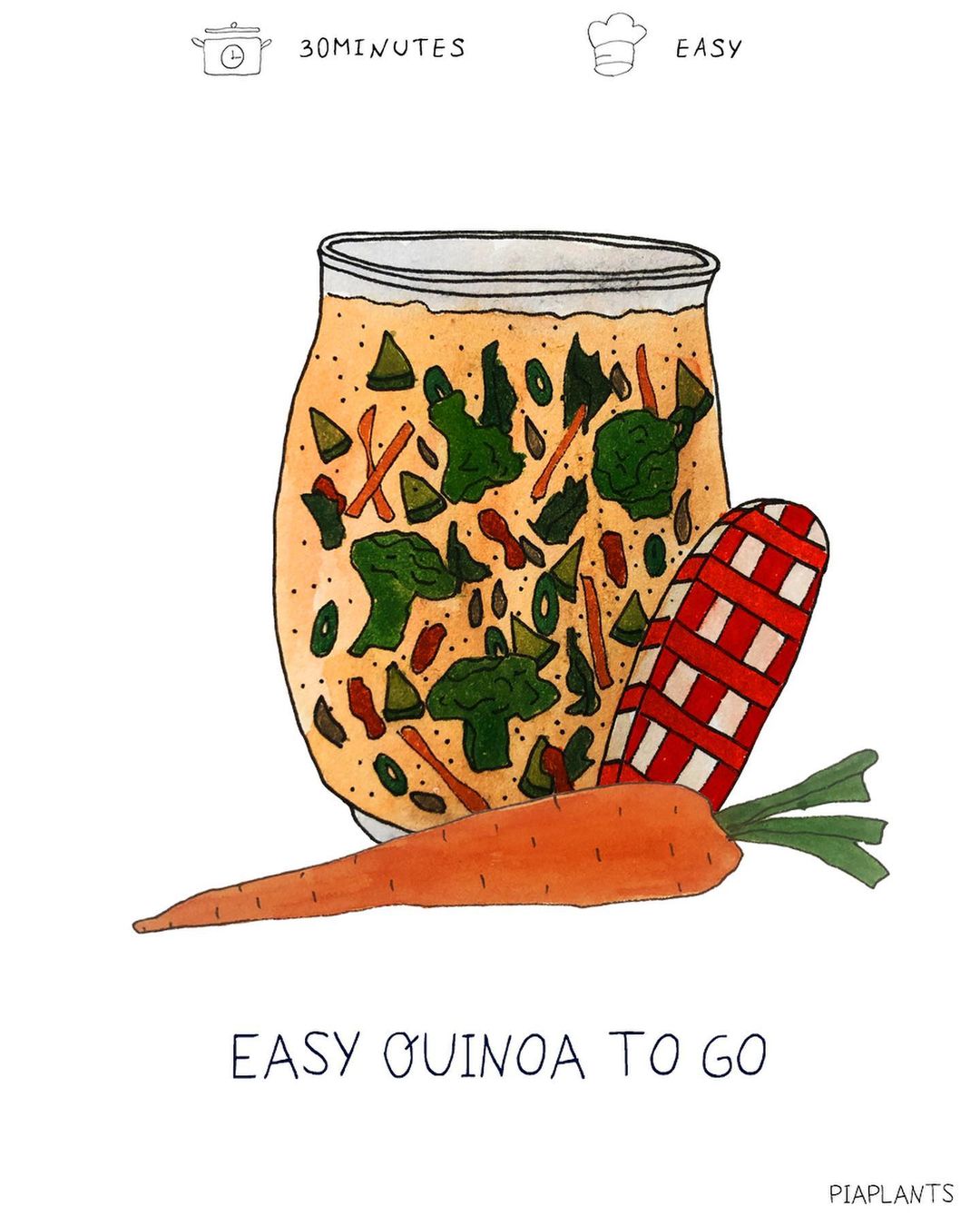 Quinoa Bowl with Vegetables and Mint Dressing