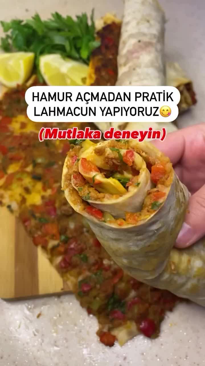 Easy Turkish Lahmacun Flatbread
