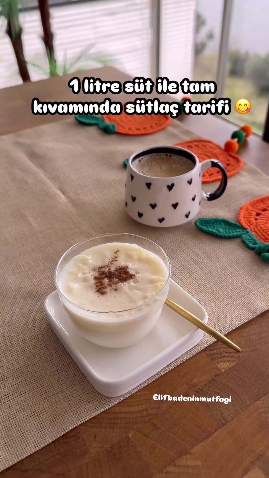 Homemade Turkish Rice Pudding