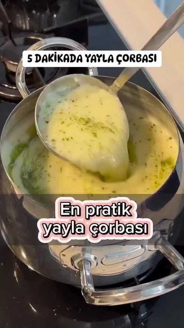 Easy Turkish Yayla Soup