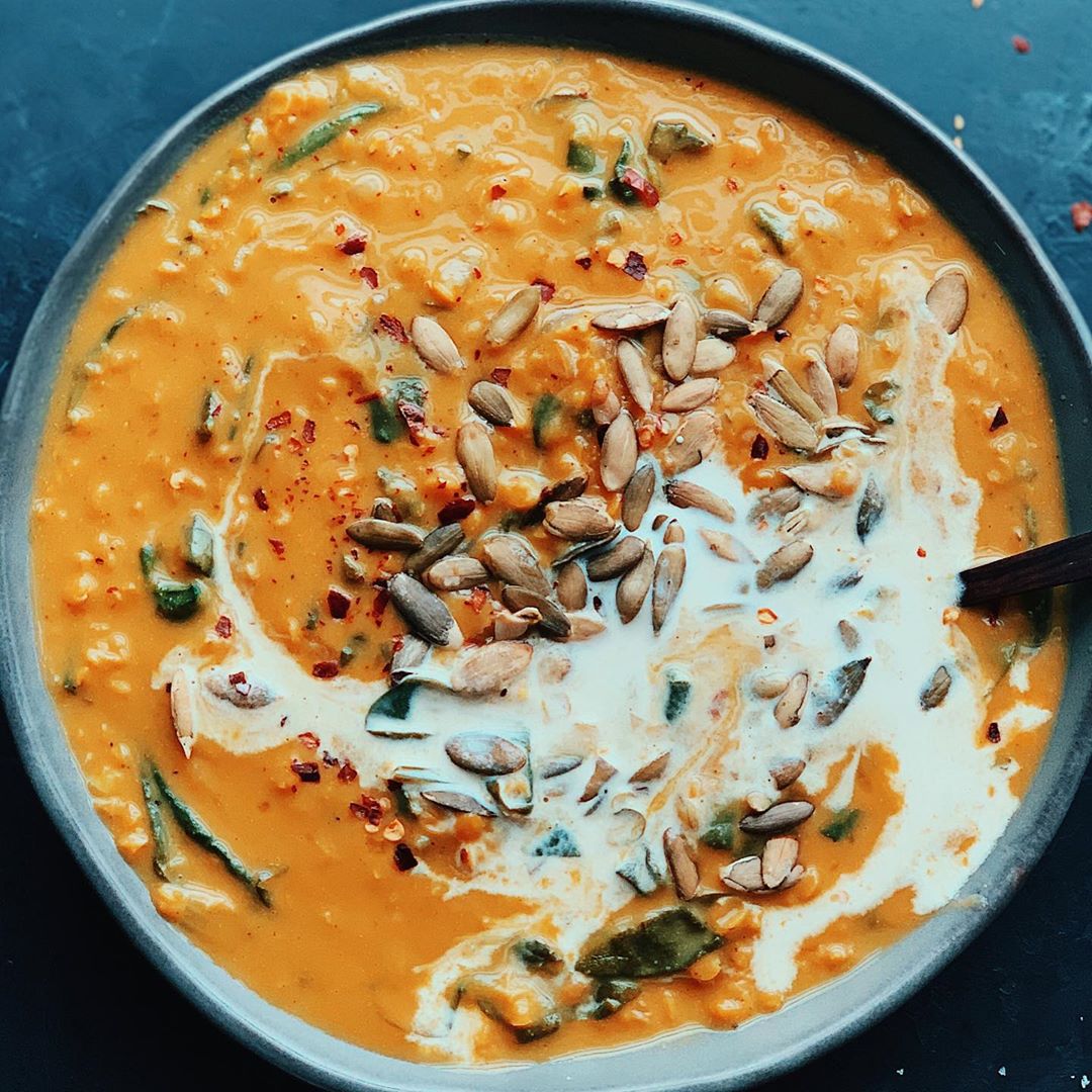 Doctored Up Butternut Squash Soup