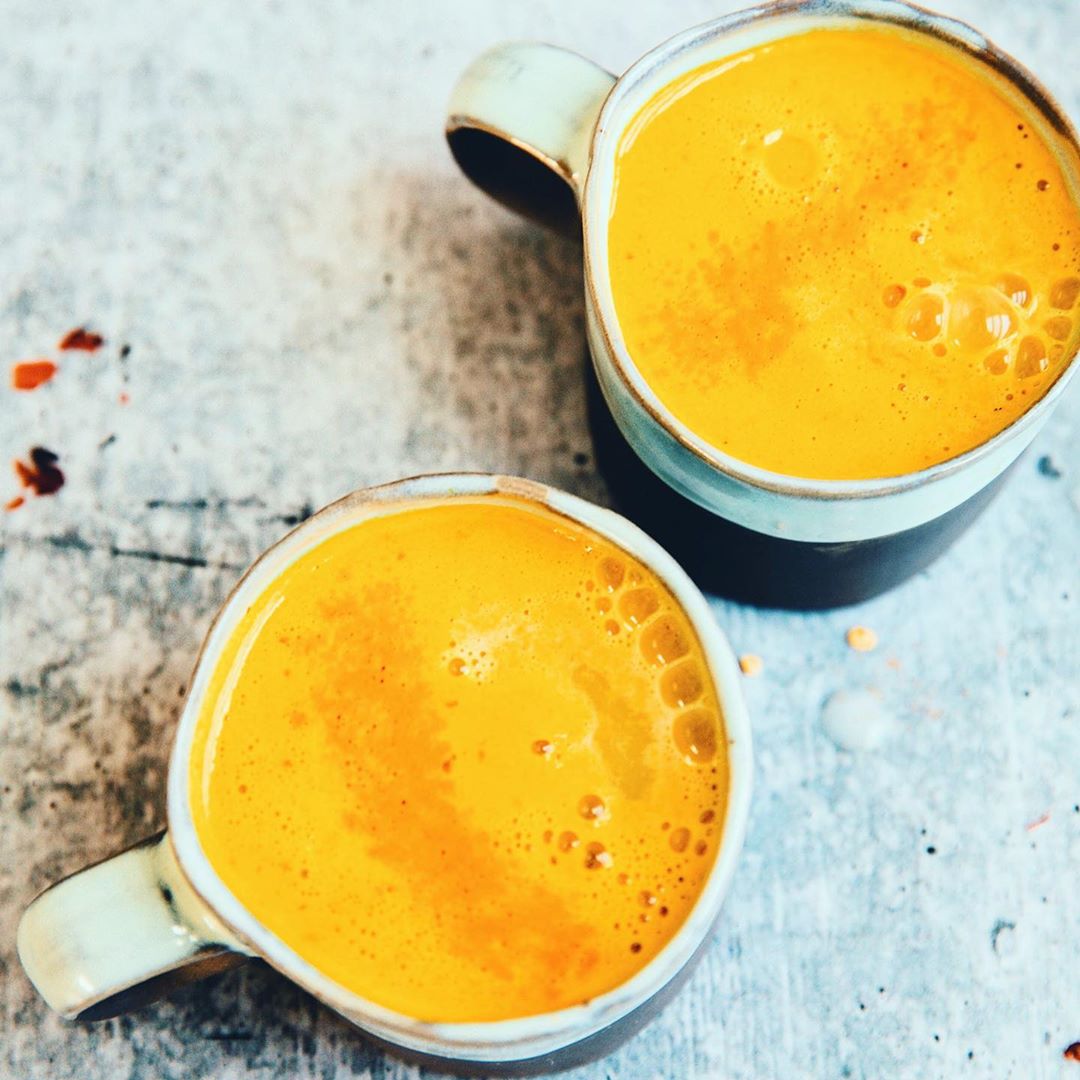 Chamomile Ginger Turmeric Latte