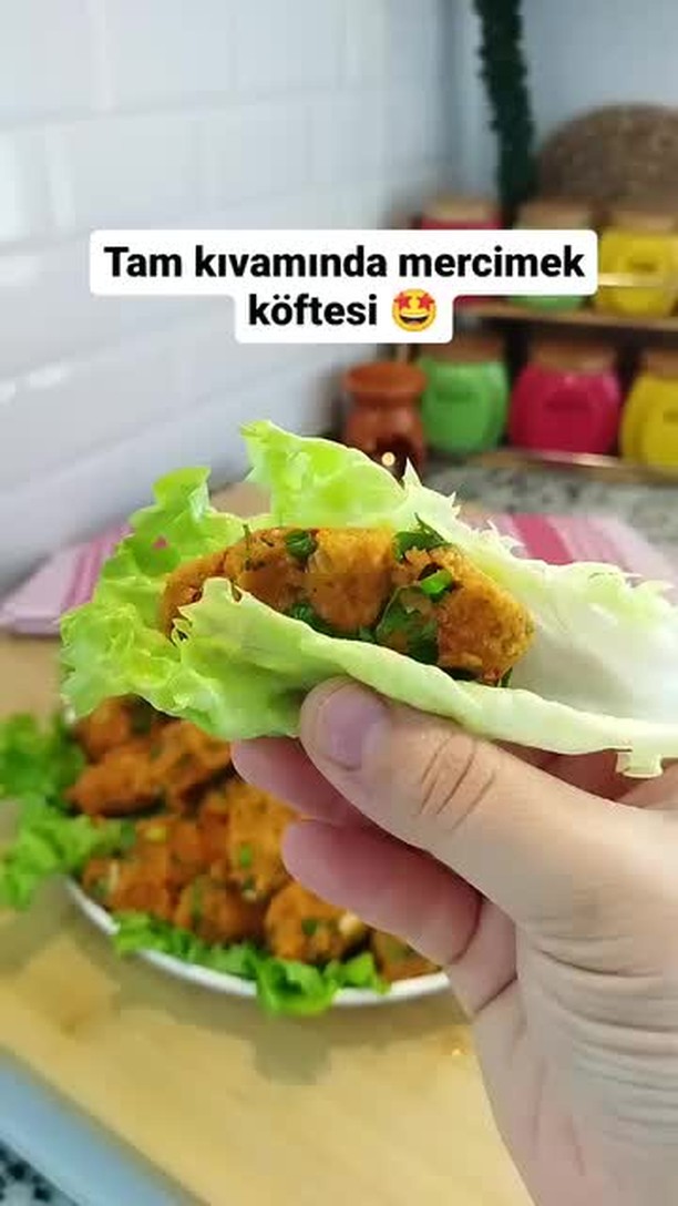 Turkish Red Lentil Köfte