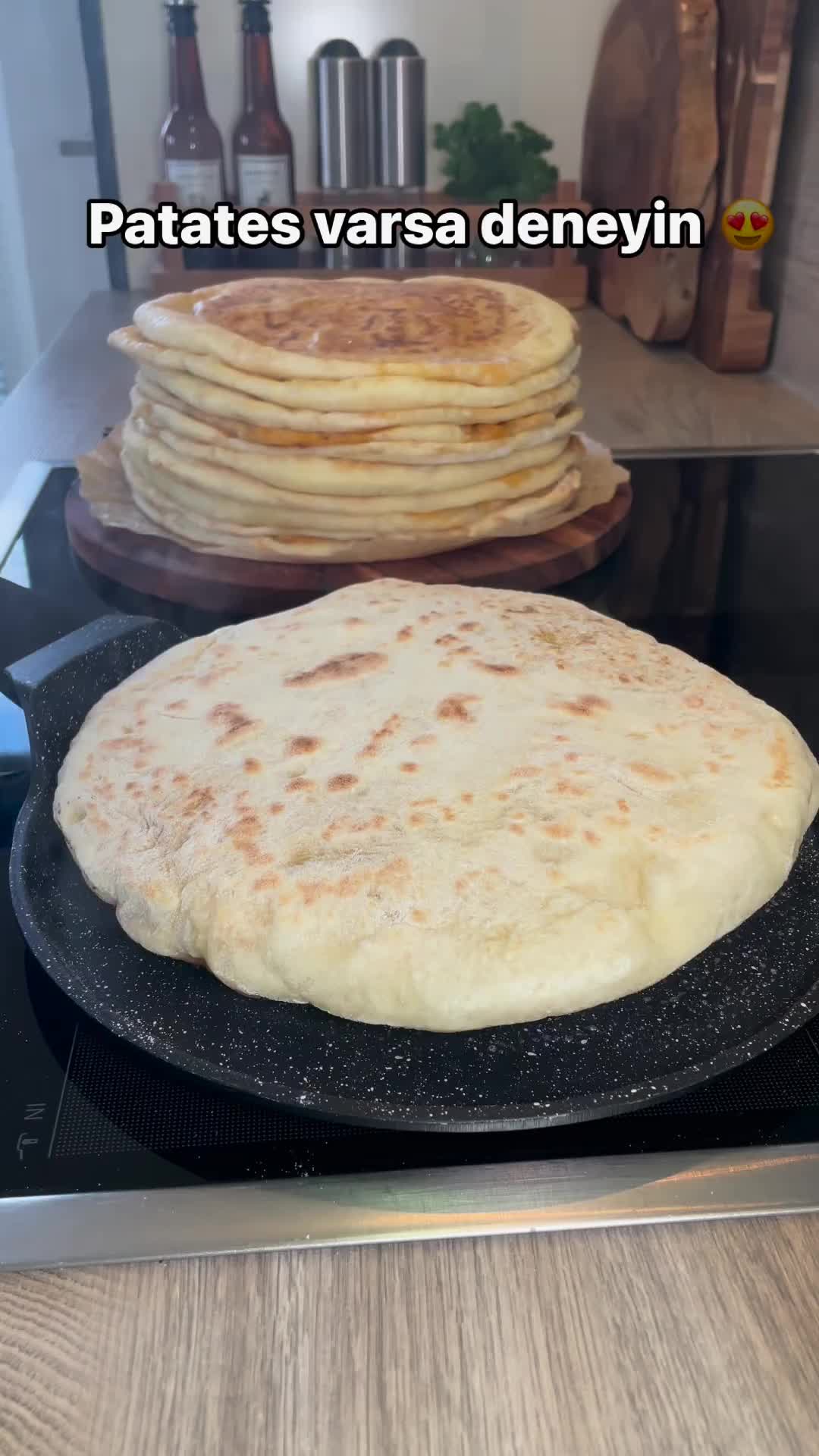 Turkish Potato-Stuffed Flatbread