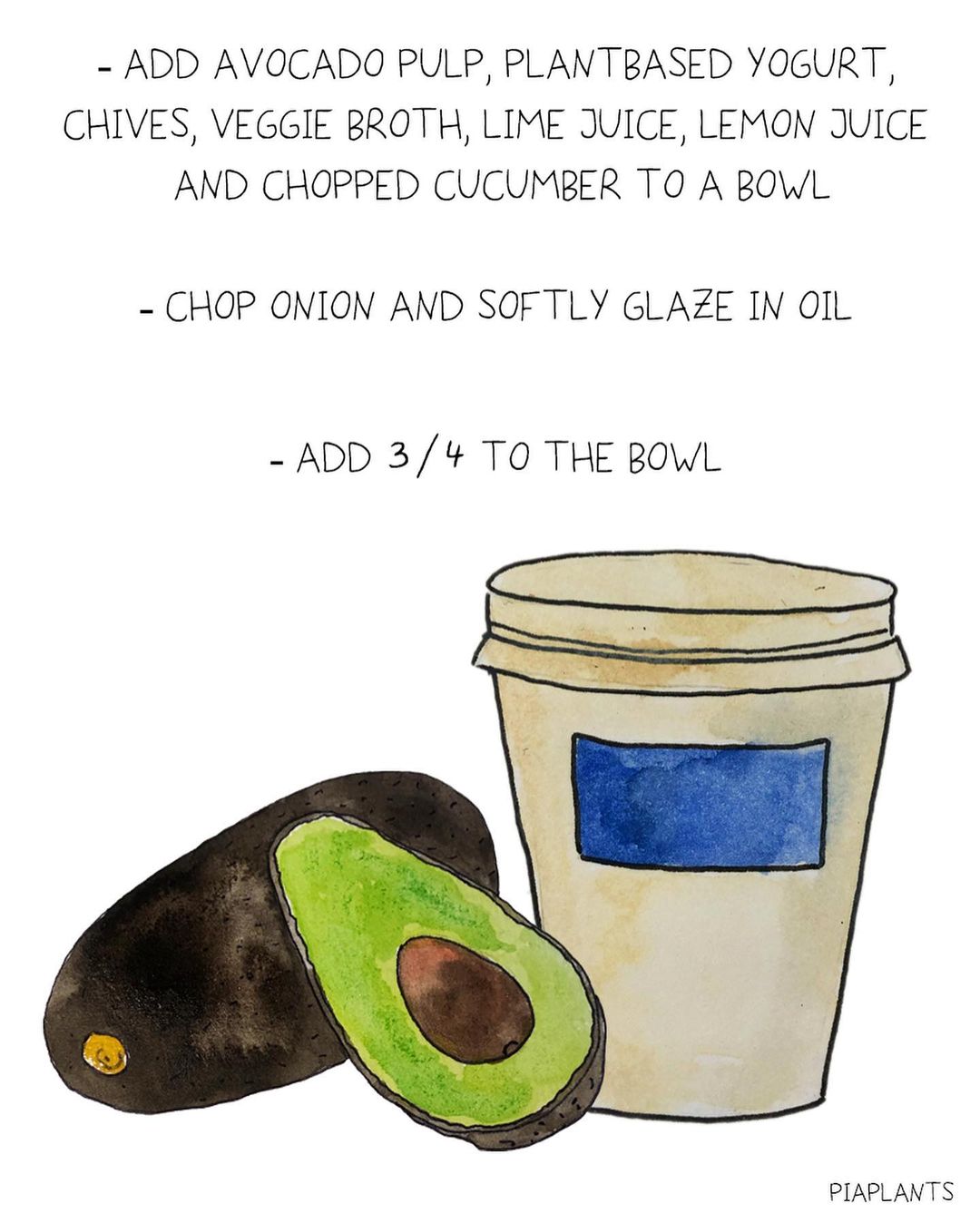 Green Gazpacho with Avocado and Cucumber