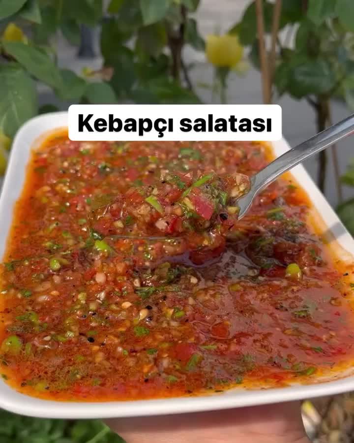 Blended Turkish Vegetable Salad