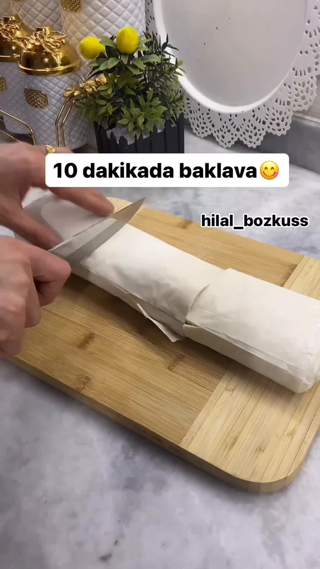 Quick 10-Minute Turkish Phyllo Dessert