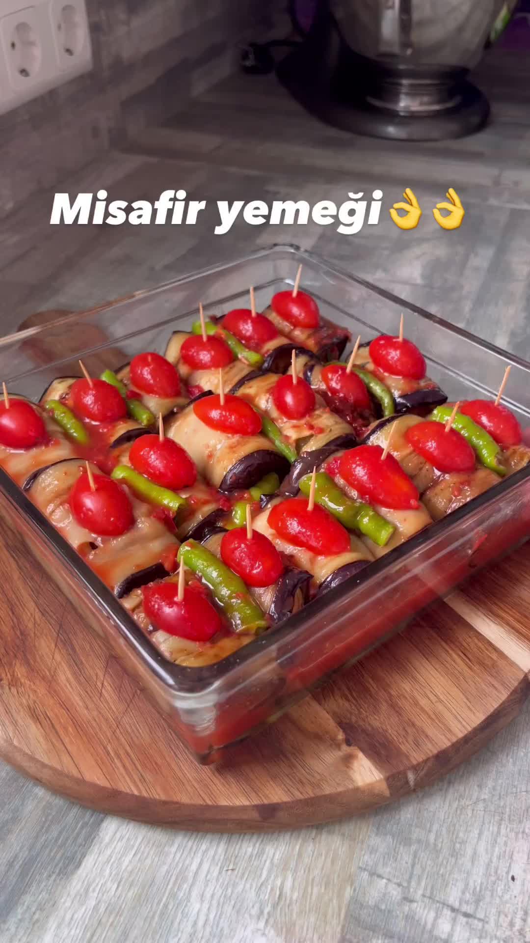 Meatball-Stuffed Eggplant Wraps