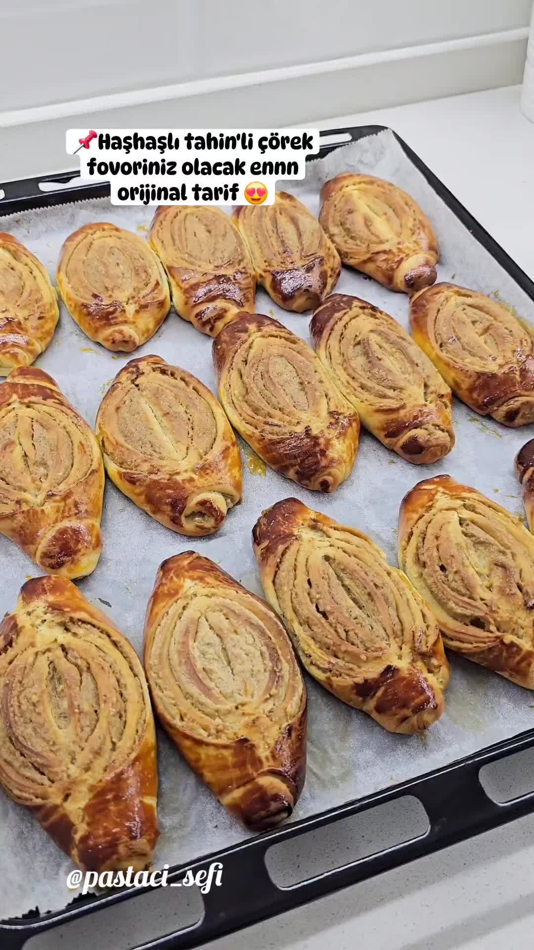 Poppy Seed and Tahini Buns