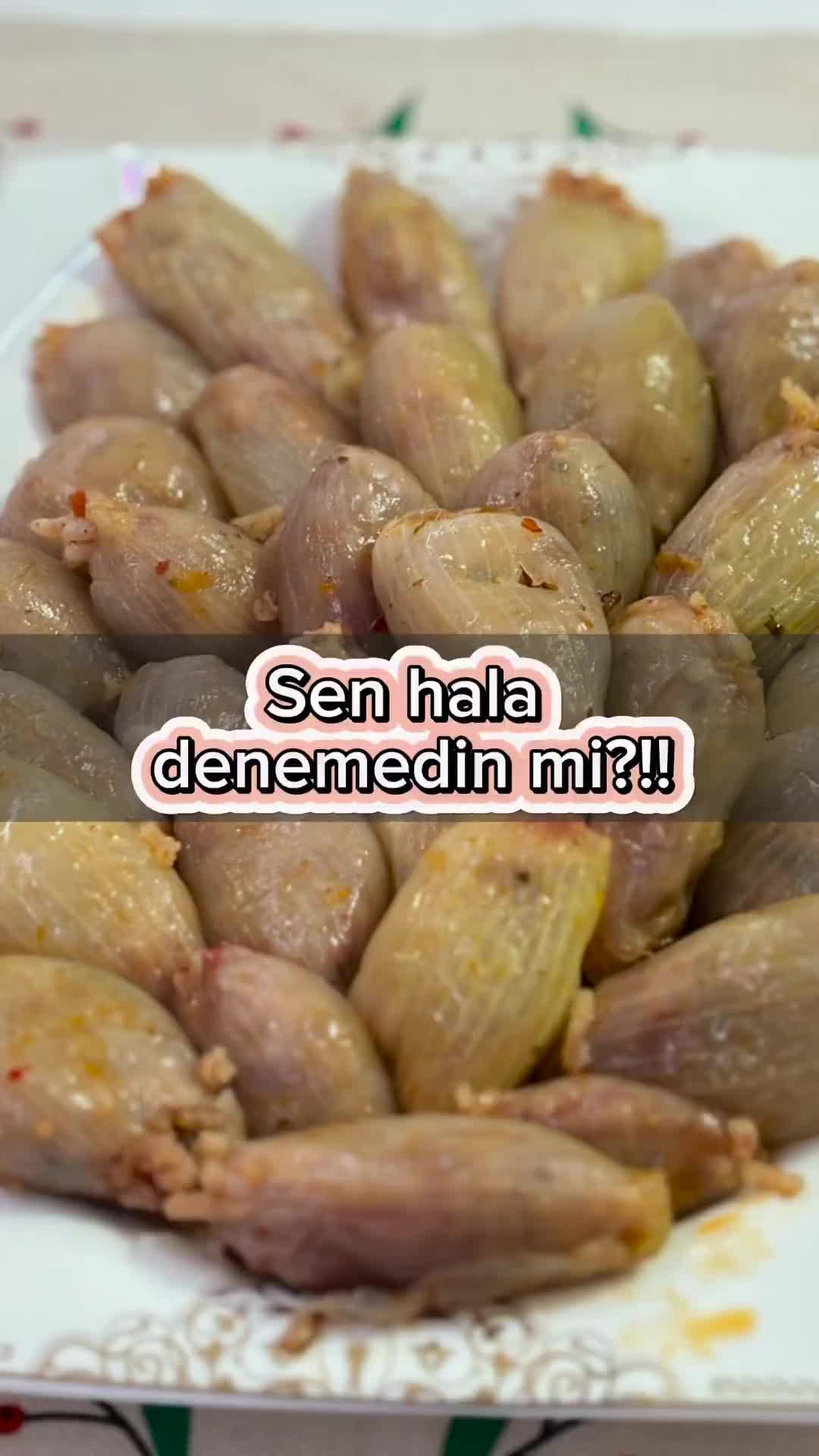 Classic Turkish Stuffed Onions