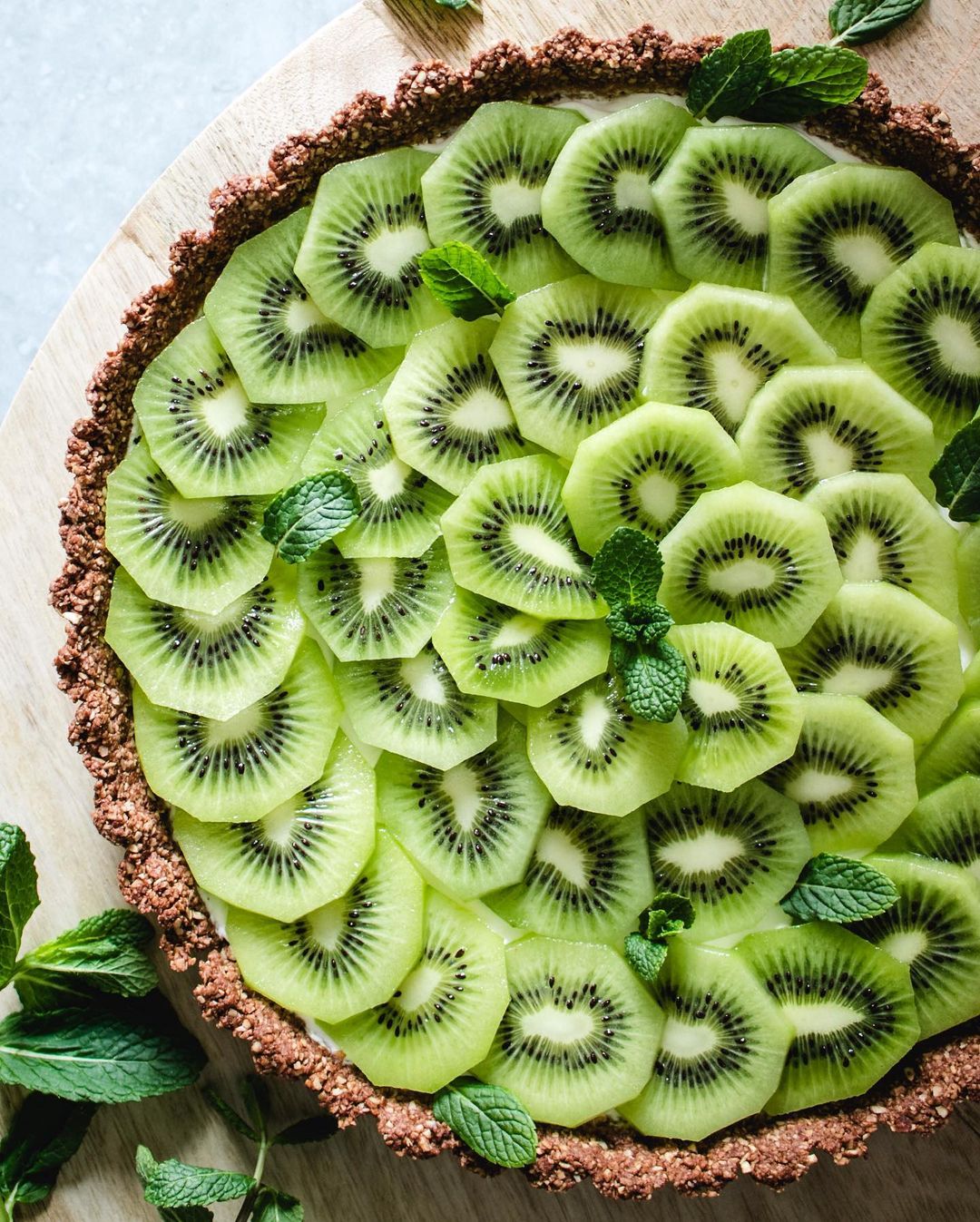 Kiwi Breakfast Tart