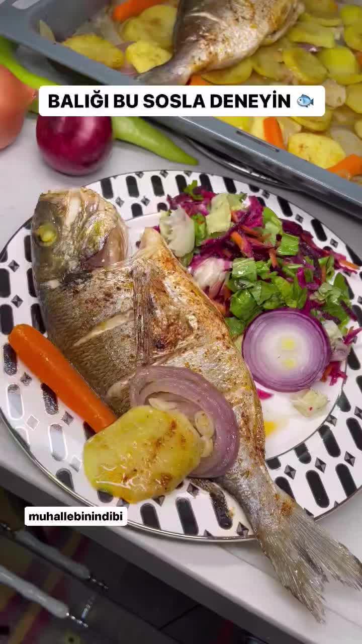 Baked Fish with Vegetables