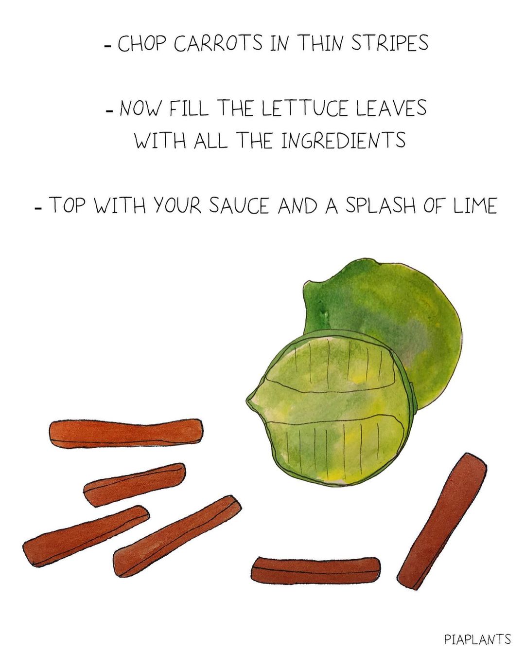 Fresh Lettuce Wraps with Tofu and Veggies for Summer