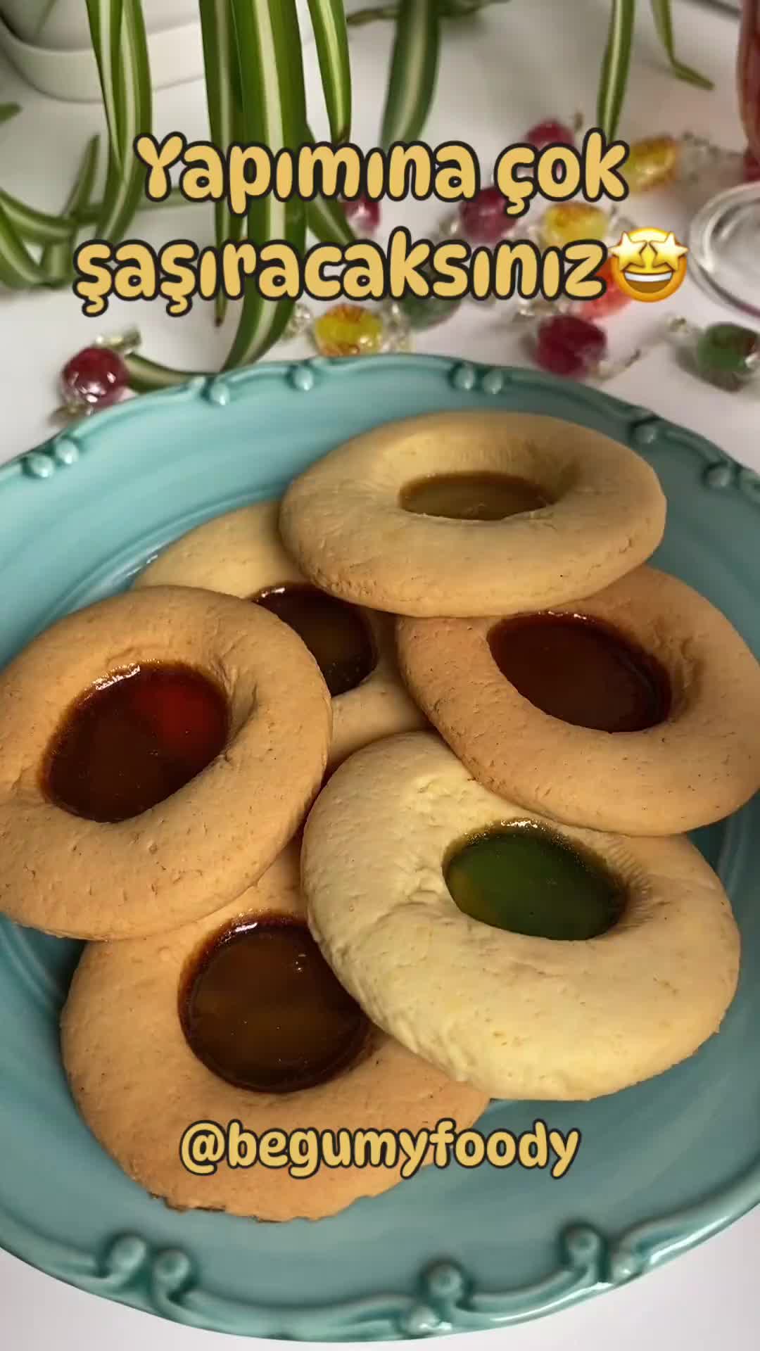 Traditional Turkish Glass Cookies