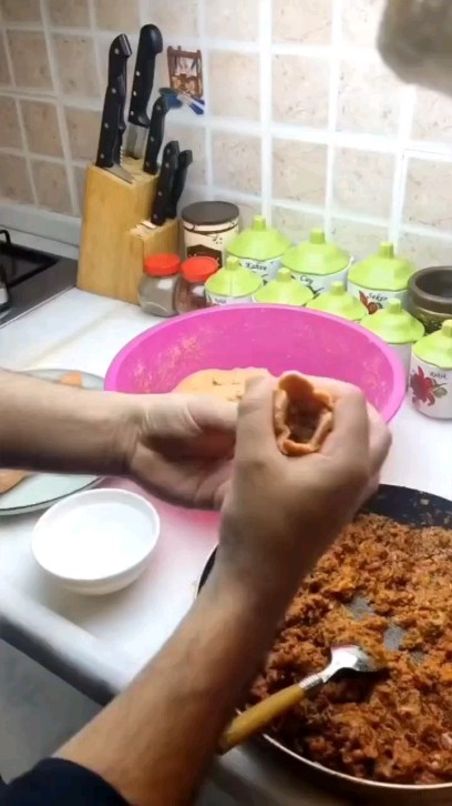 Traditional Turkish Icli Kofte