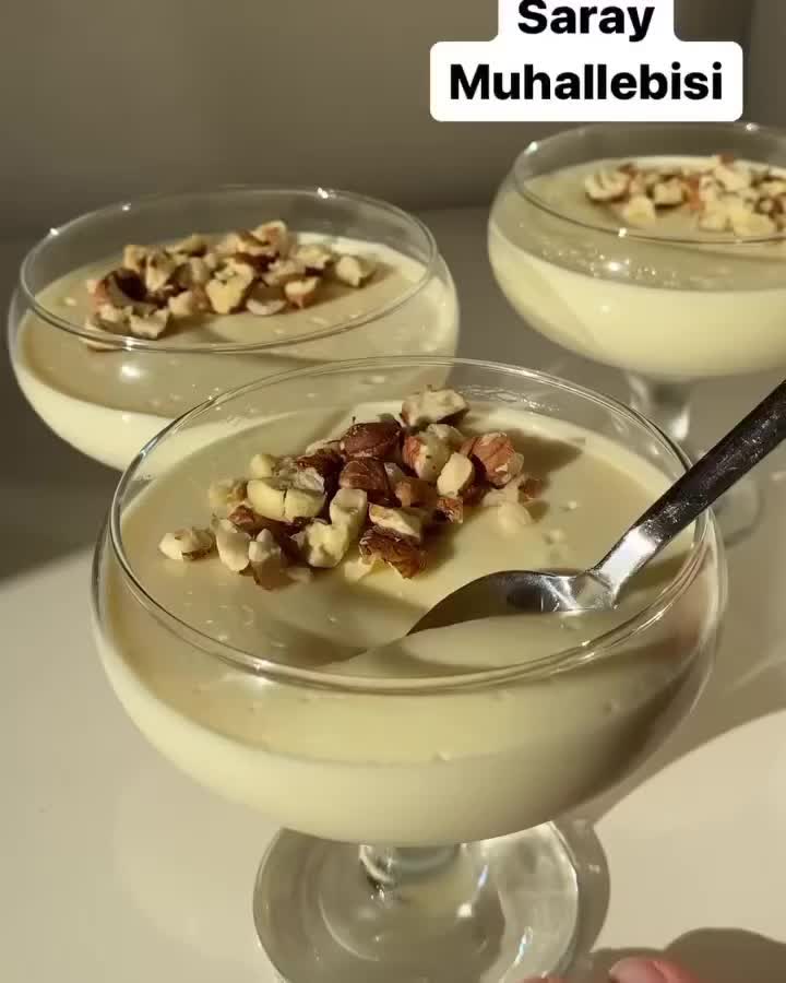 Turkish Palace Milk Pudding