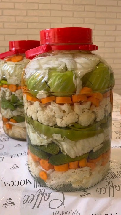 Turkish Mixed Vegetable Pickles