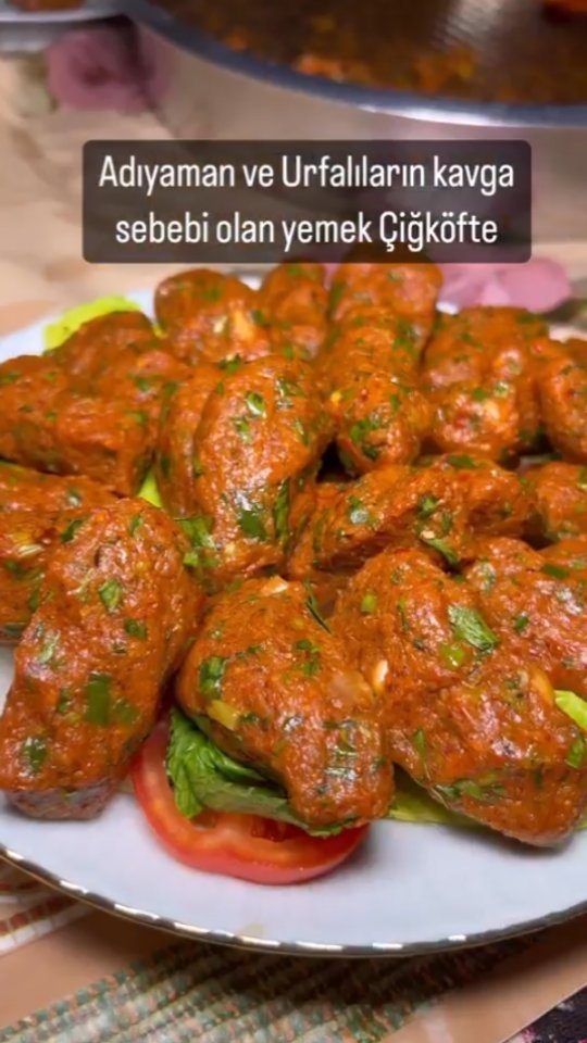 Gaziantep Style Oily Meatballs
