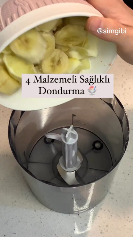 Four-Ingredient Healthy Ice Cream